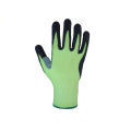 10g Hppe Liner Cow Split Leather Palm PU Coated Work Glove